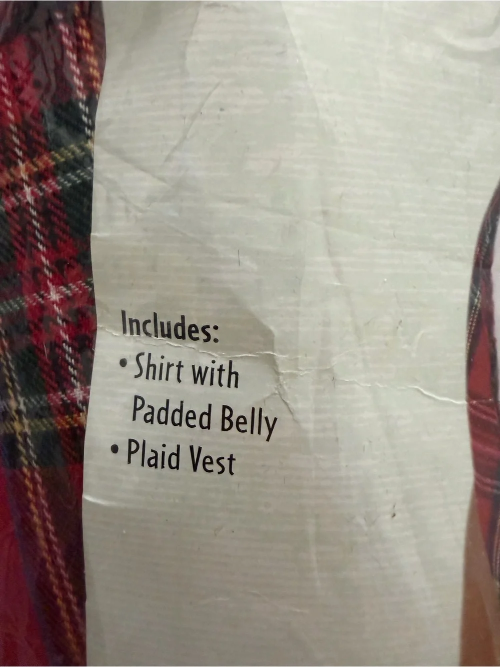 Vintage 'Redneck and Proud' Plaid Vest & Shirt Dog Costume